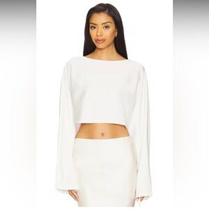 All The Ways Alessa Top White Sz S